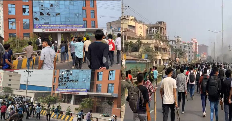প্রাণের ঢাকা এখন সহিংসতা, সংঘাত এবং নিরাপত্তাহীনতার শহর