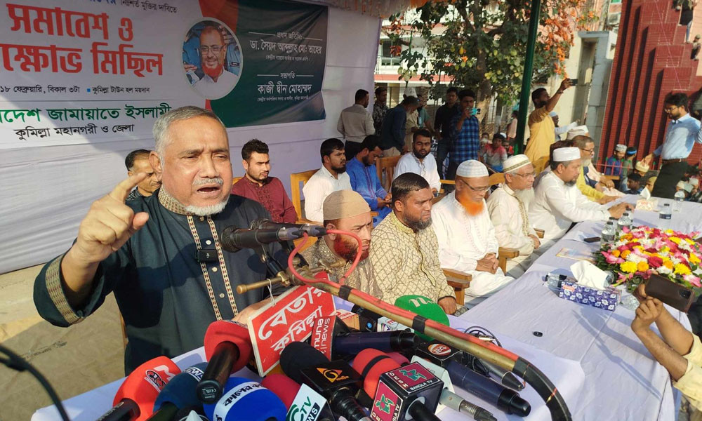 ‘অন্তর্বর্তী সরকারকে আমরা বসিয়েছি’ দাবি করে যুদ্ধাপরাধীদের মুক্তি চাইলেন জামায়াতের নায়েবে আমির