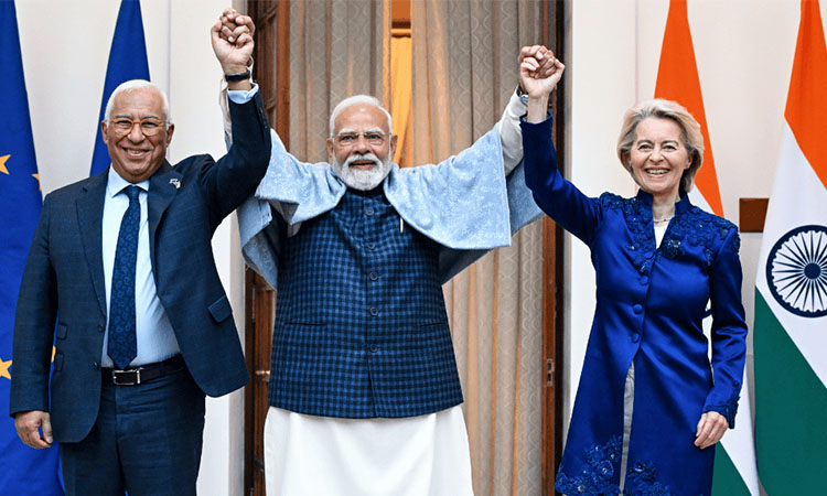 ভারত ও ইউরোপীয় ইউনিয়নের মধ্যে বিশ্বের অন্যতম বৃহত্তম মুক্ত বাণিজ্য চুক্তি চূড়ান্ত