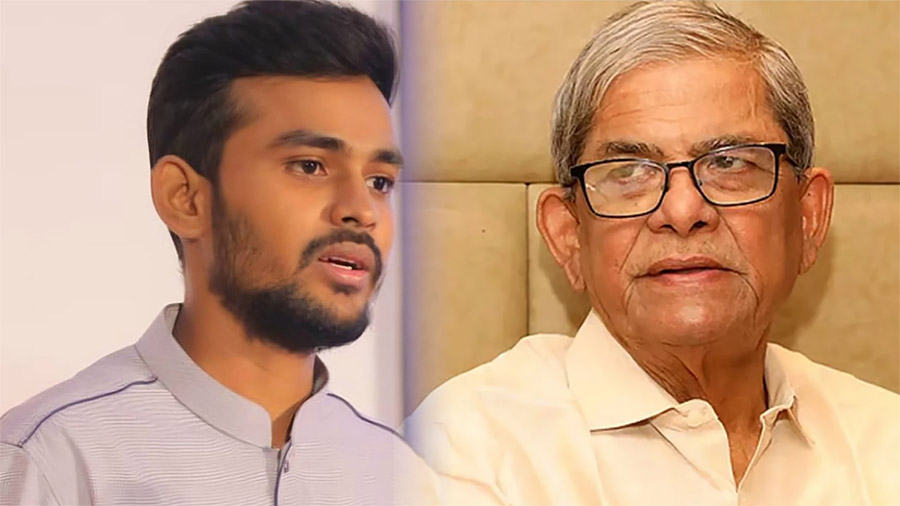 মির্জা ফখরুলকে গণতন্ত্র হত্যার মহাসচিব আখ্যা দিলেন আসিফ মাহমুদ