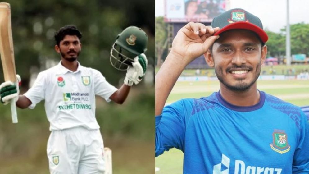 প্রথমবার টেস্ট দলে তানজিদ ও অমিত