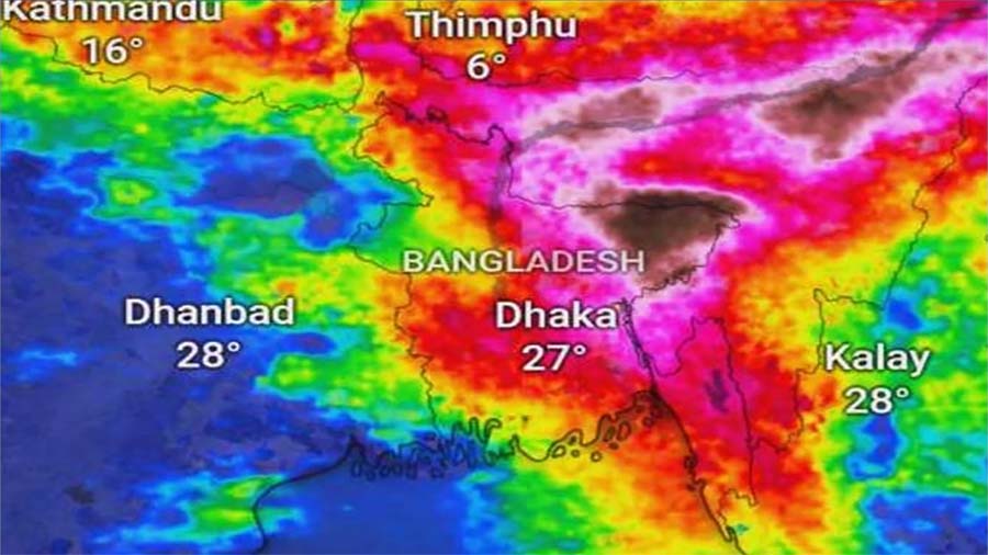 ধেয়ে আসছে শক্তিশালী বৃষ্টিবলয়, যেসব জেলায় বাড়বে ঝড়-শিলাবৃষ্টির শঙ্কা