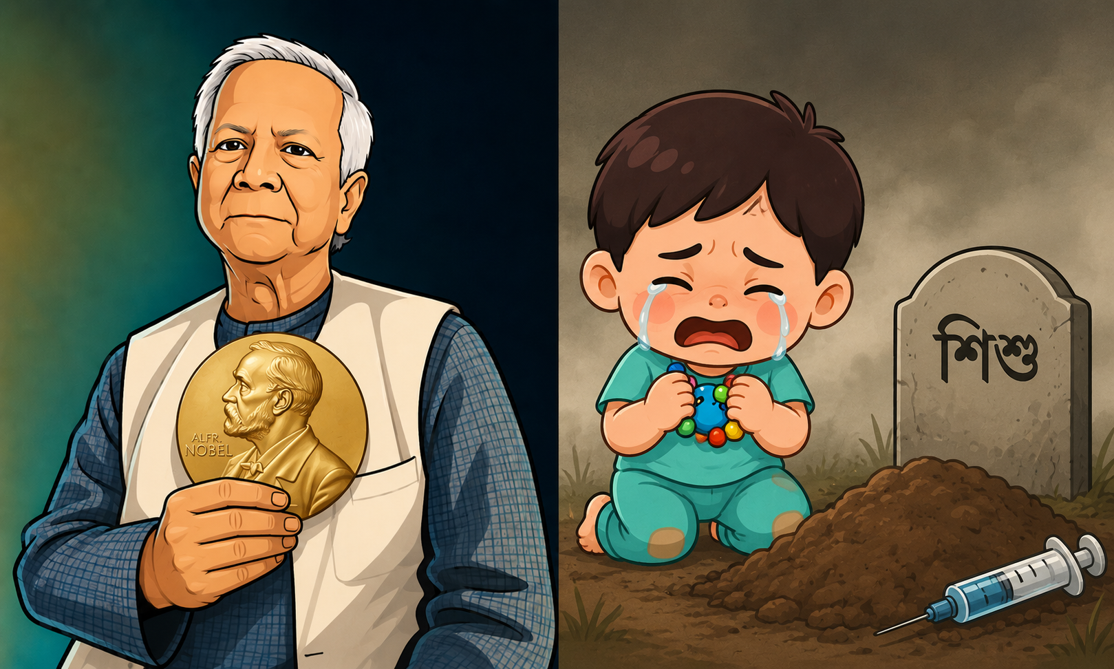 বিশ্বস্বাস্থ্য সংস্থা : শেখ হাসিনার আমলের ভালো থাকলেও ইউনূসের অবহেলায় হামে অতিমৃত্যু শিশু