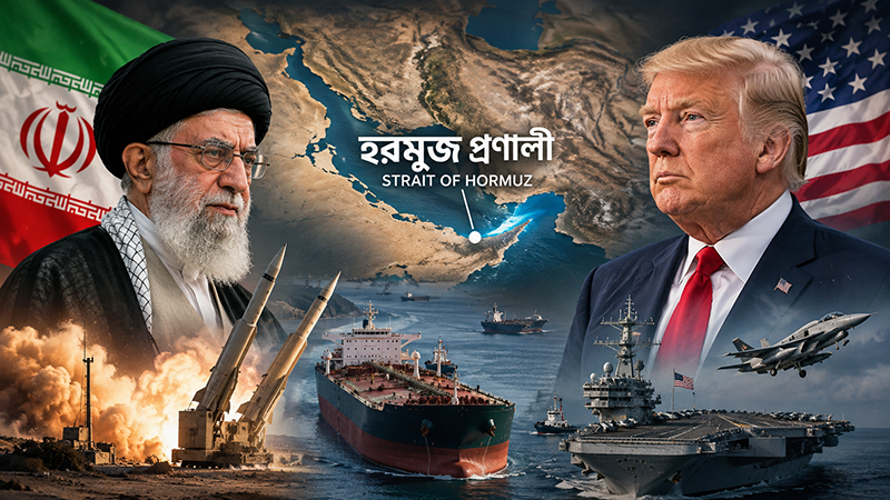 হরমুজে ফের উত্তেজনা, হামলার আশঙ্কায় কমছে জাহাজ চলাচল
