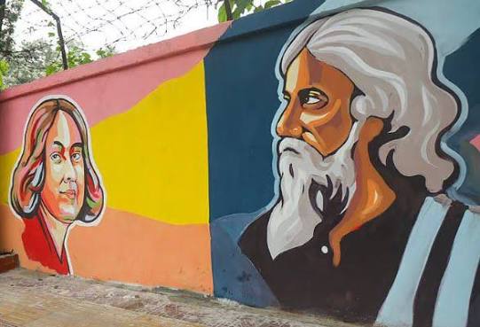 রবীন্দ্রনাথের গ্রাফিতিতে কালি: রবীন্দ্রনাথের ঢাবি প্রতিষ্ঠার বিরোধিতা বিষয়ক দাবিকে ২০২৪ সালেই ‘ভুয়া’ বলেছিলেন সলিমুল্লাহ খান
