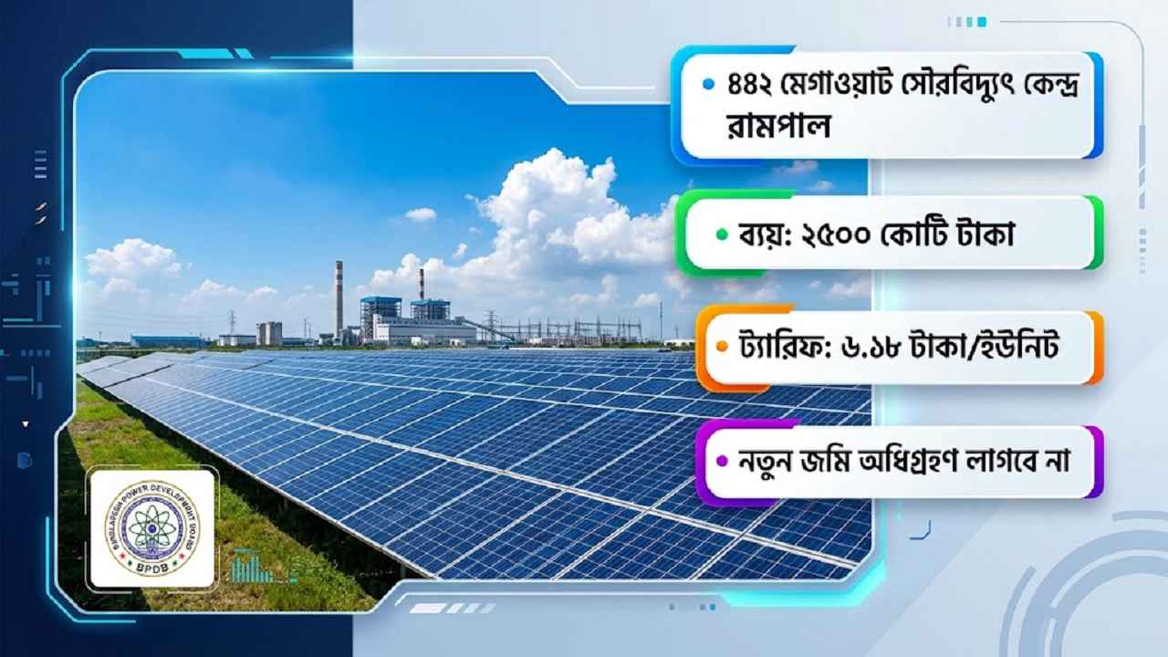 রামপালে ৪৪২ মে:ও: সৌরবিদ্যুৎঃ উদ্যোগ, পরিকল্পনা ও সৌদি বিনিয়োগ আওয়ামীলীগ আমলেই; জানালেন সাবেক বিদ্যুৎ প্রতিমন্ত্রী 