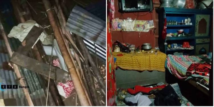 পীরগঞ্জে ধর্ম অবমাননার অভিযোগে তুলে তিন হিন্দু বাড়িতে হামলা-লুটপাট